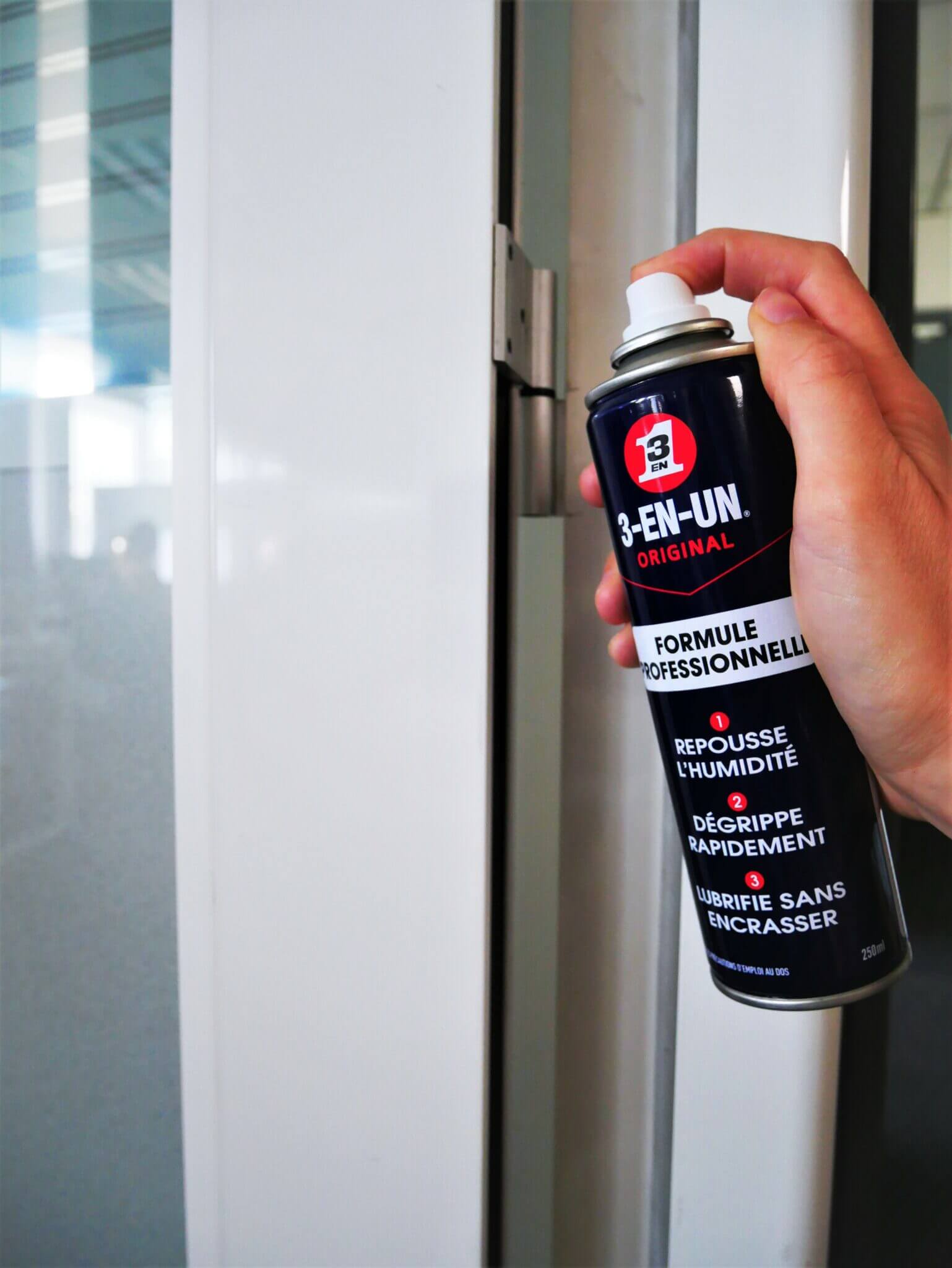 3 en un original formule professionnelle aerosol 250 ml porte